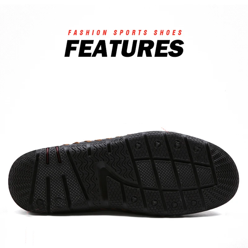 Leather Casual Shoes Mens 2020 New Summer Sewing Low-top Men Shoes Sneakers Comfortable Slip on Shoes for Men ET869 (3)