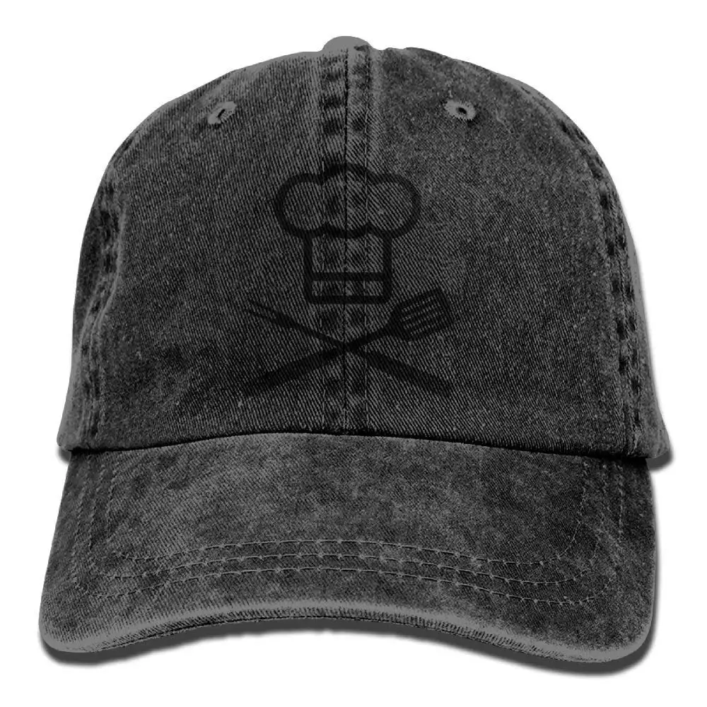 Кепка шеф-повара, джинсовая кепка, регулируемая Женская Бейсболка