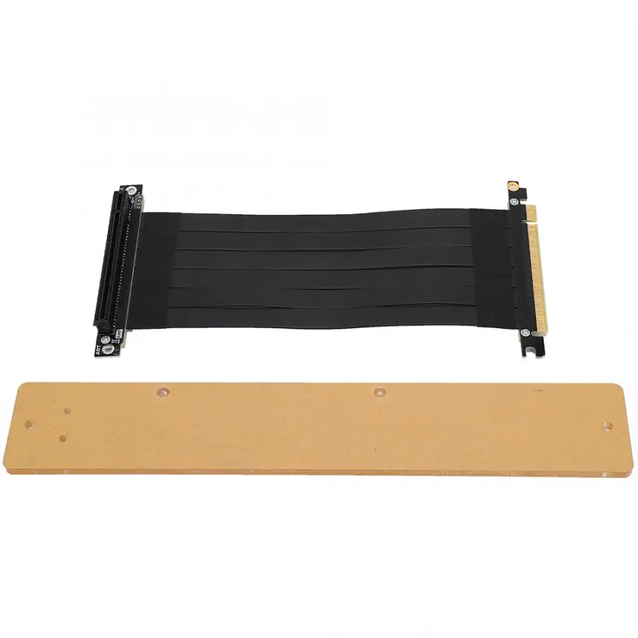 23CM PCI-E Graphics Card Extension Flex Cable Set With Interface (S) Flat |