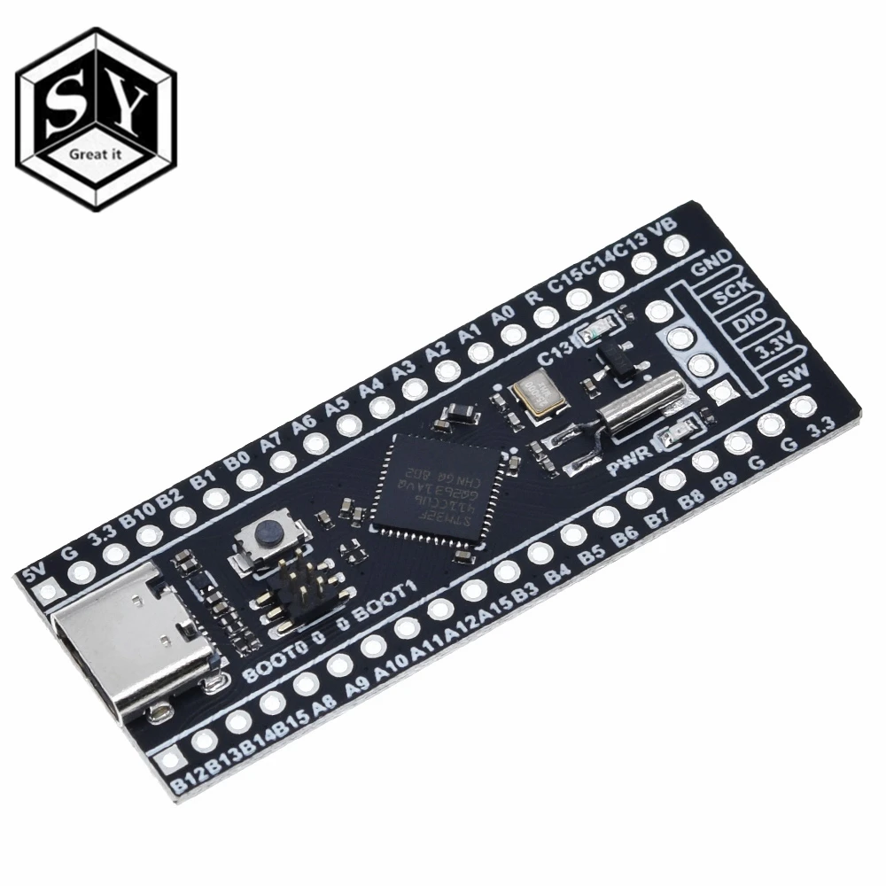 GREAT IT STM32F401 макетная плата STM32F401CCU6 STM32F411CEU6 STM32F4 обучающая плата
