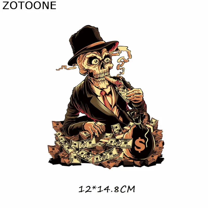 ZOTOONE Национальный флаг наклейки с космосом для железной передачи одежды DIY аксессуары футболки Платья моющиеся теплопередачи H - Цвет: ZT0735