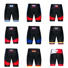 Велосипедные шорты для мужчин MTB велосипед 3D Мягкий гель колготки шорты летние бермуды Ciclismo Израиль США Бразилия Великобритания Германия И...(China)