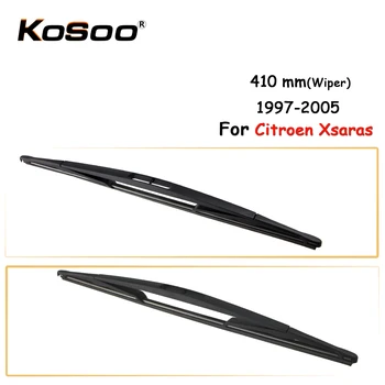 

KOSOO Auto Rear Car Wiper Blade For Citroen Xsara,410mm 1997-2005 Rear Window Windshield Wiper Blades Arm,Car Accessories