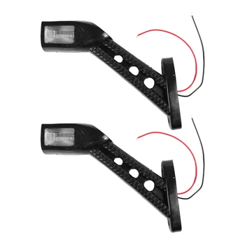 

2pcs Turn Signal Lamp Prime Plastic Durable Turn Signal Lamp LED Light Show Wide Light for Car Vehicle Auto Trailer A30