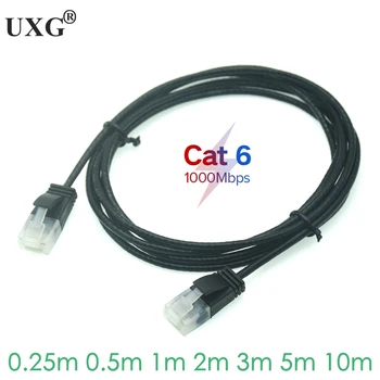 

Ultra Slim Cat6 Ethernet Cable RJ45 UTP Network Cable Patch Cord 90 Degree Cat6a Lan Cables for Laptop Router RJ45 Network Cable