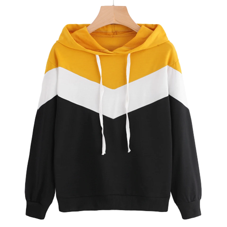 striped womens hoodie
