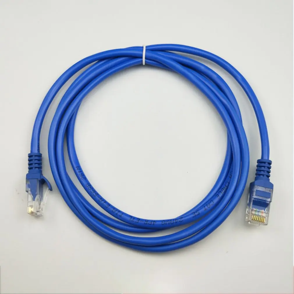 5/10/15/20/25/30/50 CAT5 100 м RJ45 кабелей Ethernet разъём Ethernet Интернет сетевой кабель шнур провод из точек и линий синего Rj 45 Lan CAT5