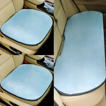 

Winter Car Seat Cover Cushion Front Rear Backseat Seat Cover Auto Seat Protector Mat Interior Accessories