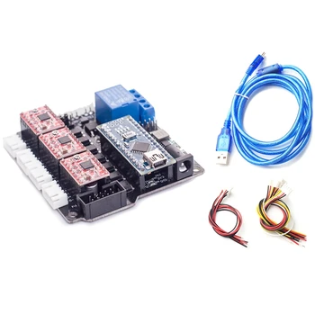 

3 Axis Control Board Driver Stepper Motor Driver CNC Cutter Engraving Machine Parts