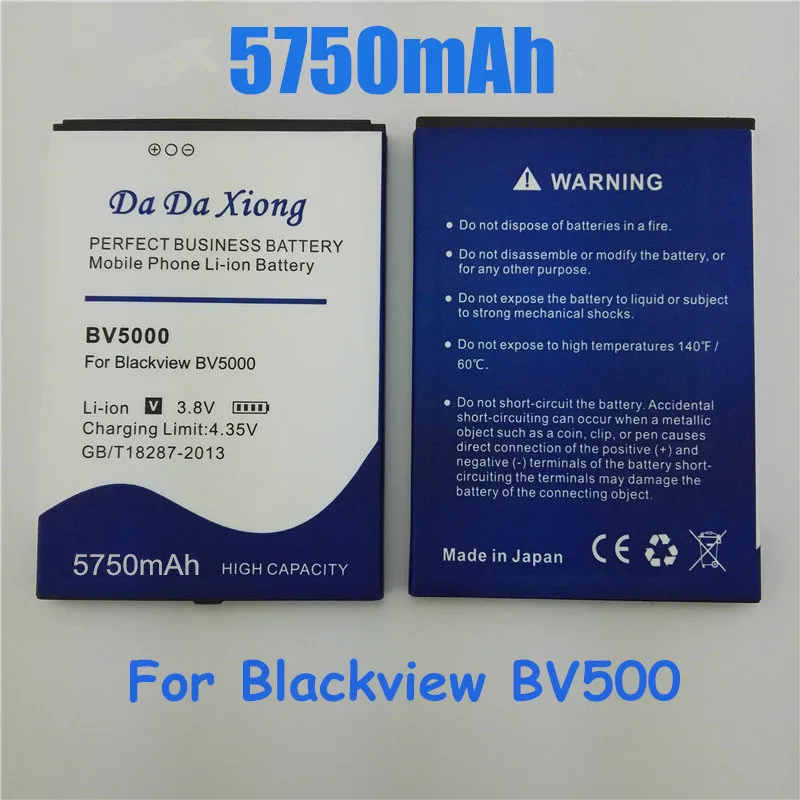 

5750mAh BV5000 Battery for Blackview BV5000 battery