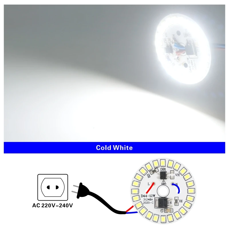 Set van 5 led-lampen- 7W - 6500K° - E27 - Advanced Star - Epistar SMD - A55