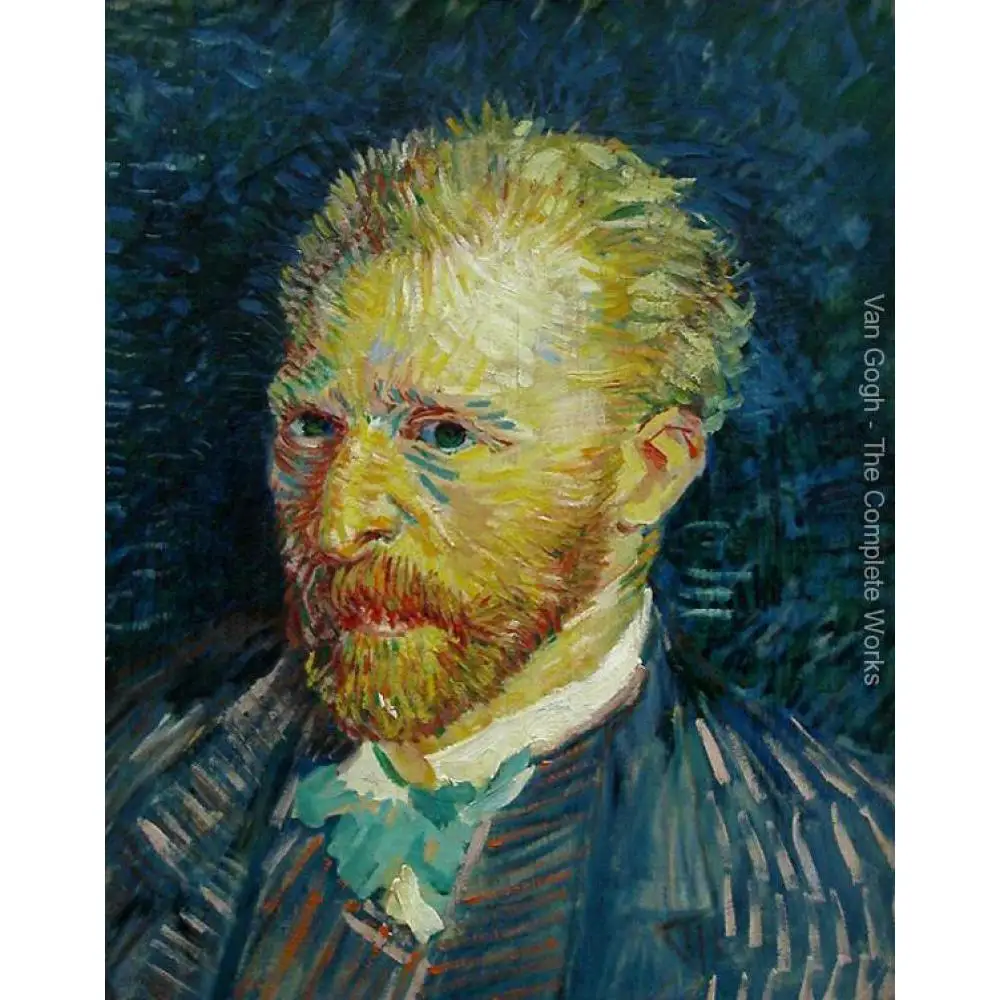 

High Quality Vincent Van Gogh Self-Portrait Paintings Oil Reproduction Hand Painted Wall Art Picture for Living Room Decor