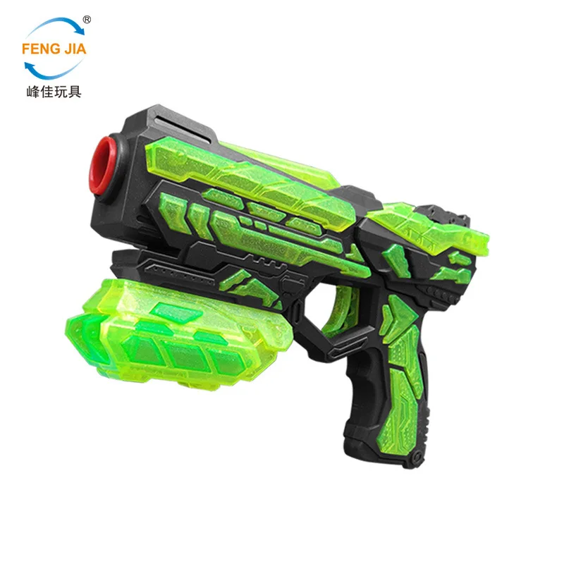 

Children's noctilucent equipment Toy Gunmen Move Shooting Air Soft Bomb to Combat Gun FJ510 airsoft air guns rifle