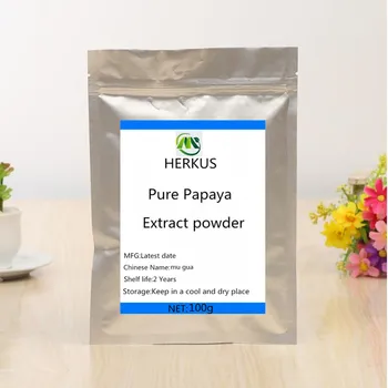 

100% Pure papaya extract powder,papain powder, breast enhancement, fat elimination, skin beauty whitening body nmn