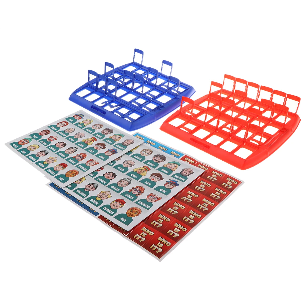 Who Is It Board Game Reveal Who Your Player Is Traditional Deductive Suspect