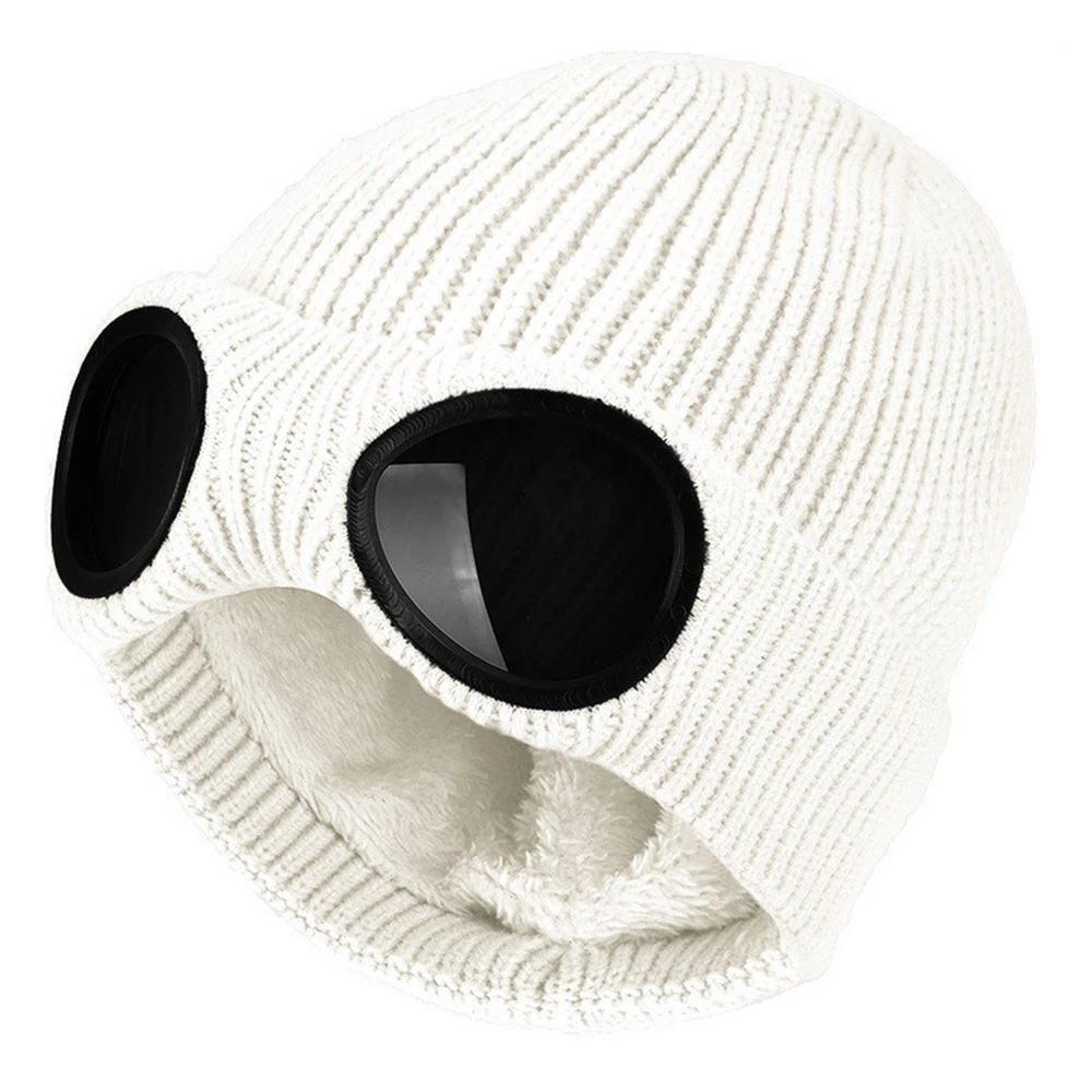 Unisex Solid Color Winter Knit Beanie 