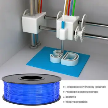 

For 3D Printer Parts 1KG 1.75mm PLA Filament Durable Environmental Protection Not Easy Crack Extruder Printing Materials 340m