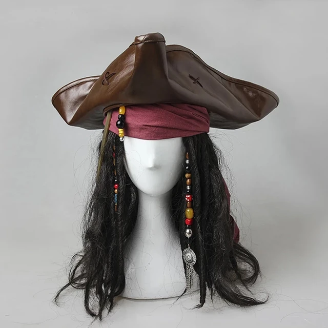 Sombrero disfraz con diseño de pirata con máscara de ojo, Mode de Mujer