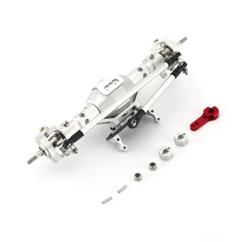 

Scx10 Front Rear Portal Axle Aluminum Alloy Cnc Anodized Full For 1/10 Rc Crawler Car Axial Scx10 Ii 90047 90046 Upgrade Parts