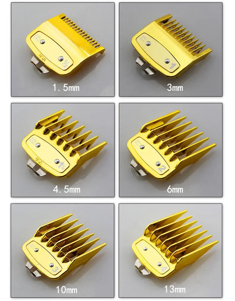 universal hair clipper cutting comb cover, barber shop trimmer protective gear accessory limit comb hairdressing tool