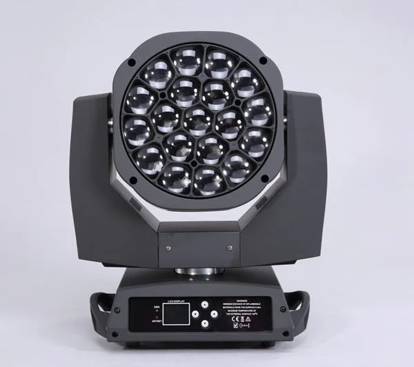 Bee Eye Lyre луч Led Moving Head Zoom Wash 19x15 Вт Rgbw 4в1 большой Bee Eye k10 Вращающаяся головка Mac Aura b Eye Dmx сценический светильник