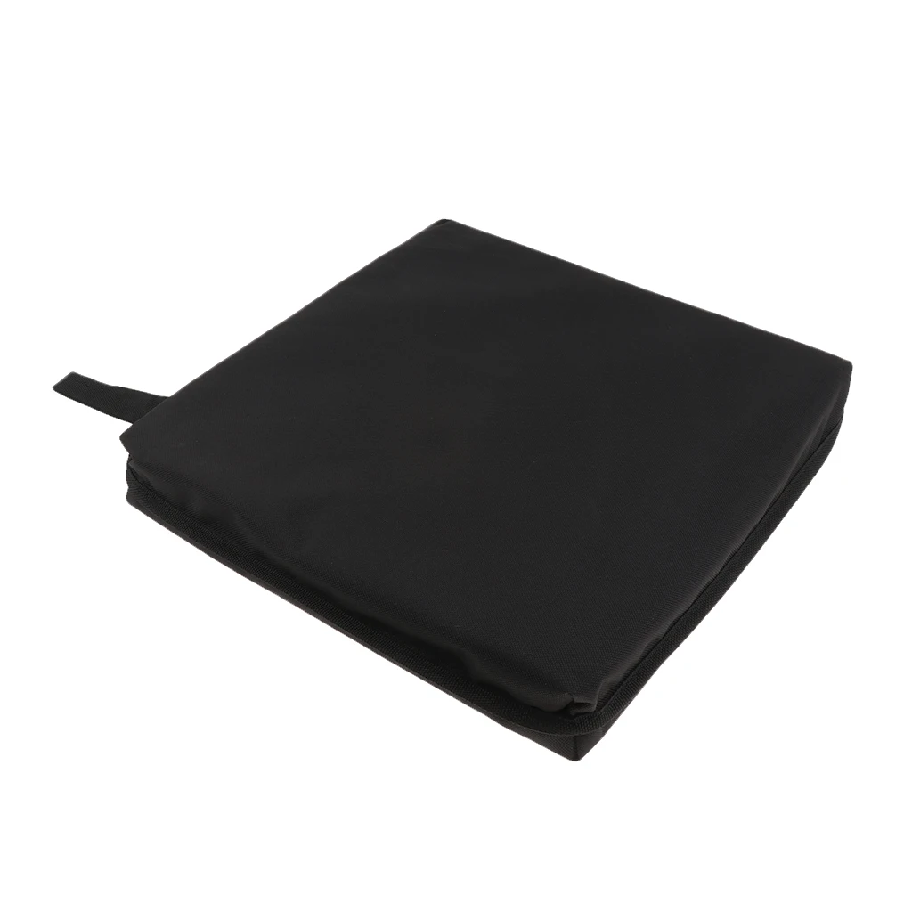 Portable Chair Seat Cushion Pad Outdoor Garden Camping Zipper Mat For Sitting Stool Beach Stadium