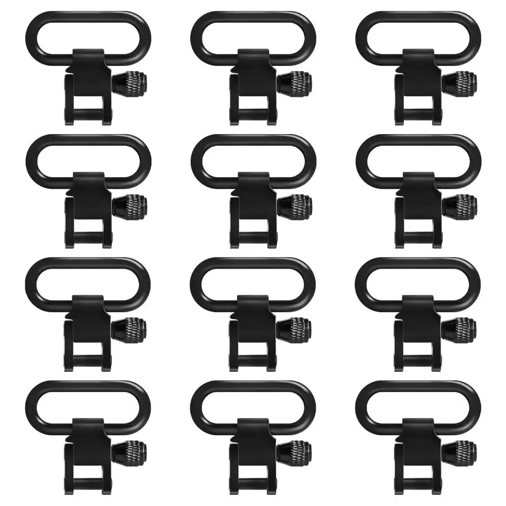 120Pcs Heavy Duty Gun Sling Swivels 1"/1.25" Quick unloading Tri Lock Strap Clips Sling