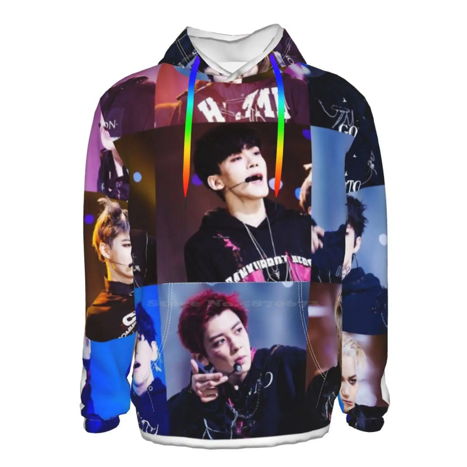 Exo Monster 3D Sweatshirt Men/Women Hoodie Autumn Winter Coat Exol Xiumin Suho Lay Baekhyun Chen Chanyeol Do Kai | Мужская одежда