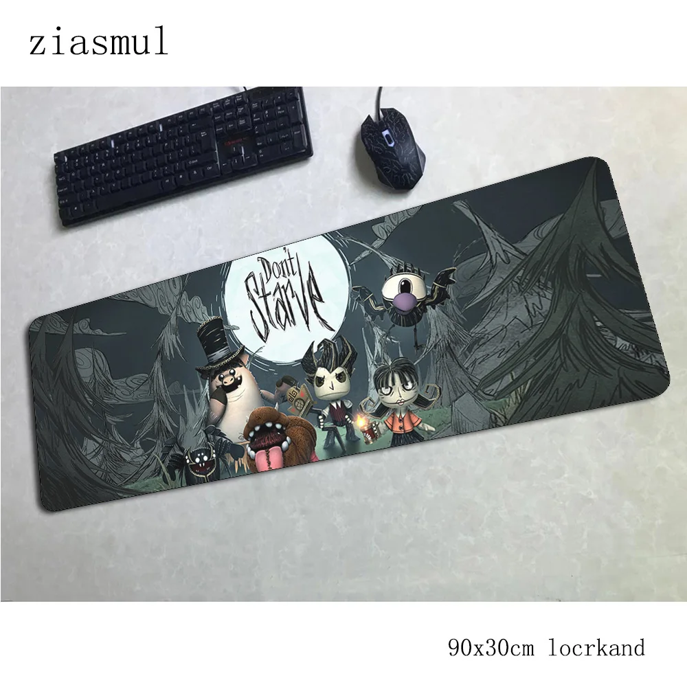 Dont starve padmouse 900x300x3 мм игровой коврик для мыши xl коврик для мыши геймер компьютерный стол лучший коврик notbook коврик для мыши pc