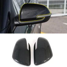 Для Kia Seltos ABS аксессуары из углеродного волокна внешнее зеркало заднего вида накладка 2 шт