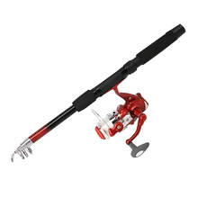 Рыболовная удочка и Катушка комбо 5,1: 1 светящаяся спиннинговая Рыболовная катушка