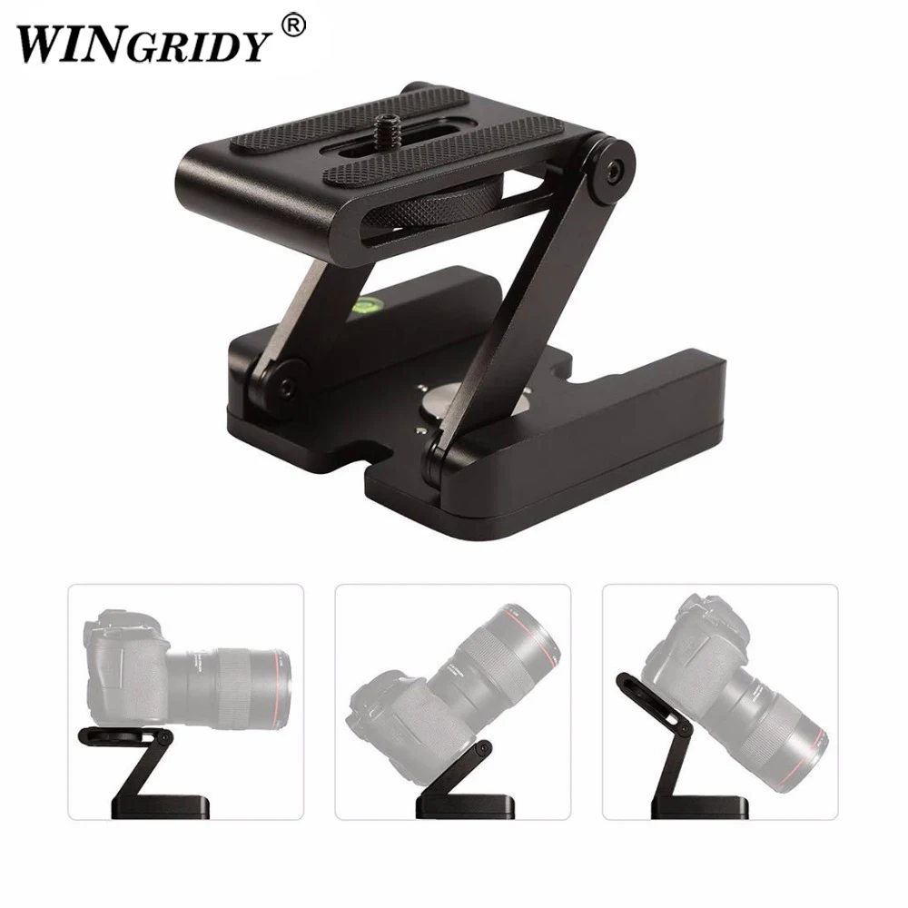 Z Type Professional Camera Flex Tripod Pan &amp Tilt Aluminum Folding BRACKET Head Solution Photography Studio | Электроника