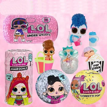 

LOL Original SURPIRSE Dolls HAIR GOALS 5th Generation Magic DIY Random lol dolls Figure model Girl's toy gift