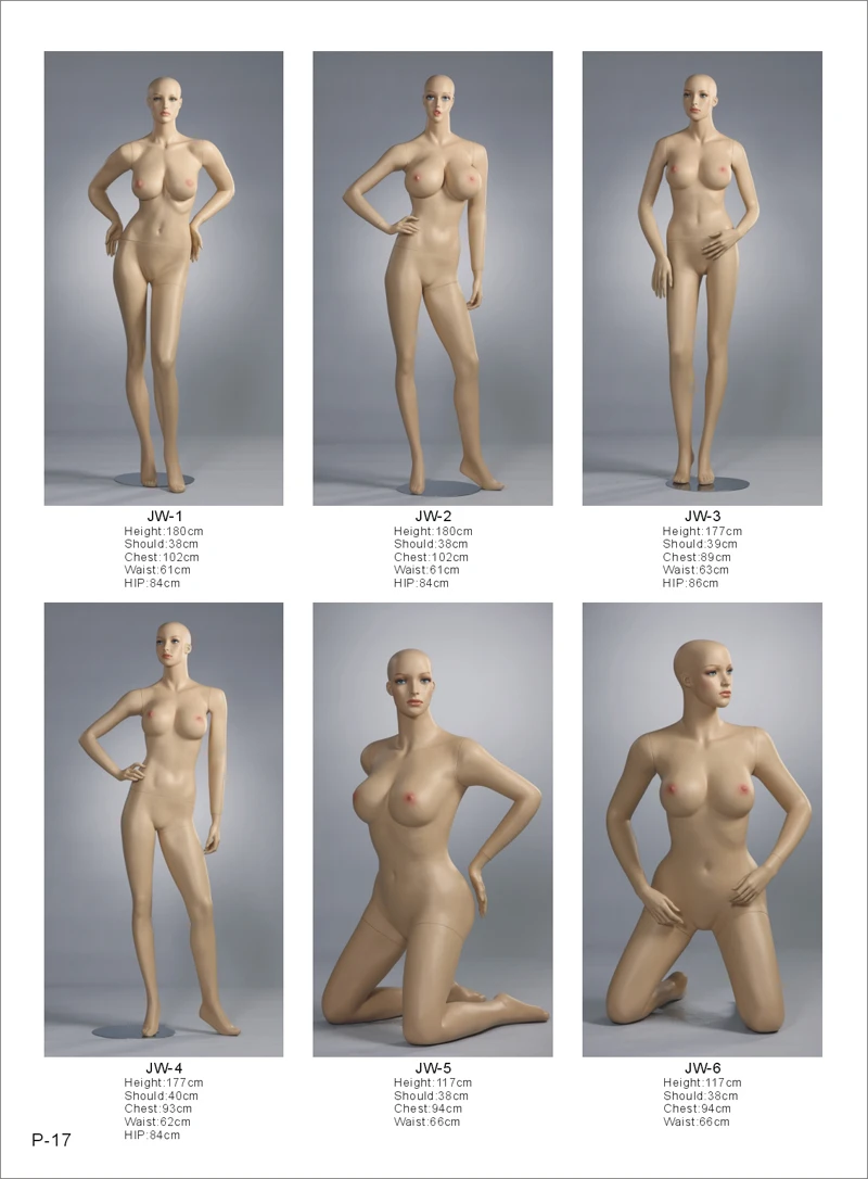 Окно для манекенов дисплей полный тела леди модели-манекены JW-1
