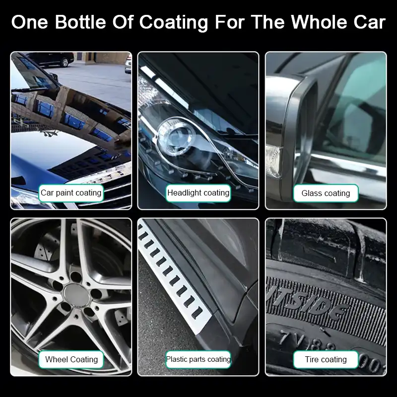 ホット販売品質車よけセラミックスプレーワックスコーティングクイックナノガラスメッキクリスタル液体研磨アンチスクラッチ液体 ペイント保護箔 Aliexpress