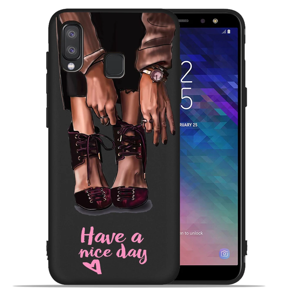 Рождественская роскошь Мода для девочек мягкий чехол для samsung Galaxy A50 A10 A20 A10E A20E A30 A40 A60 A70 M10 M20 M30 m40 Капа