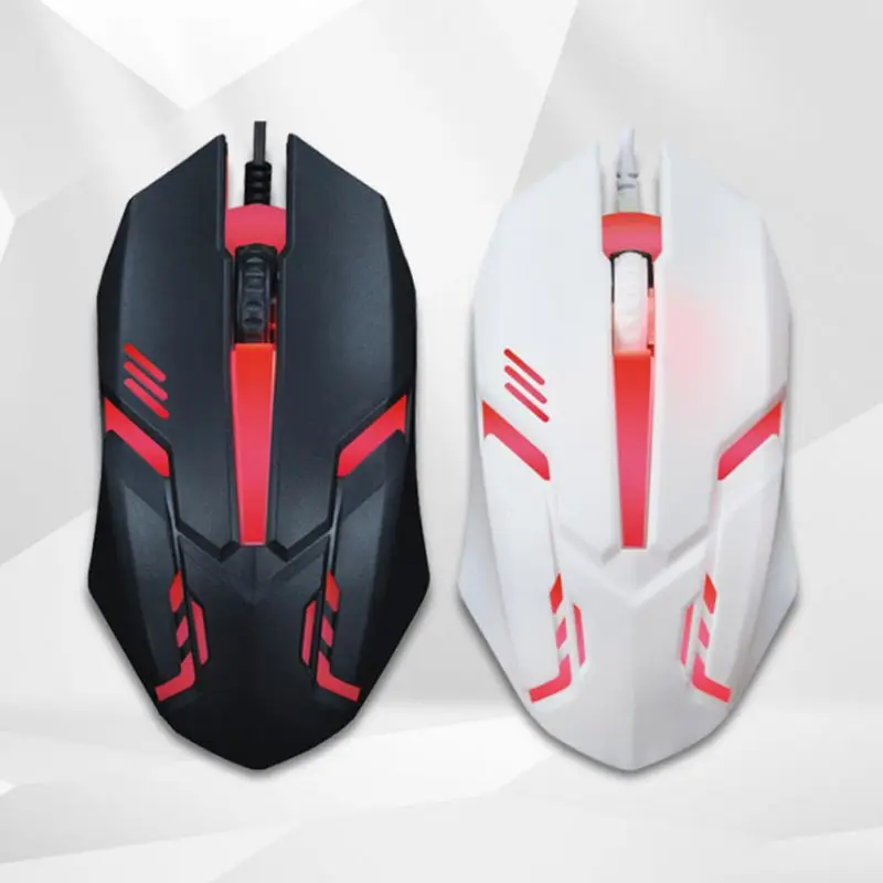 

Sale 2019Newest USB Wired Gaming Mouse Practical 1200 DPI E-Sports Game USB Wired Mice Practical Game/Office USB Wired Mouse