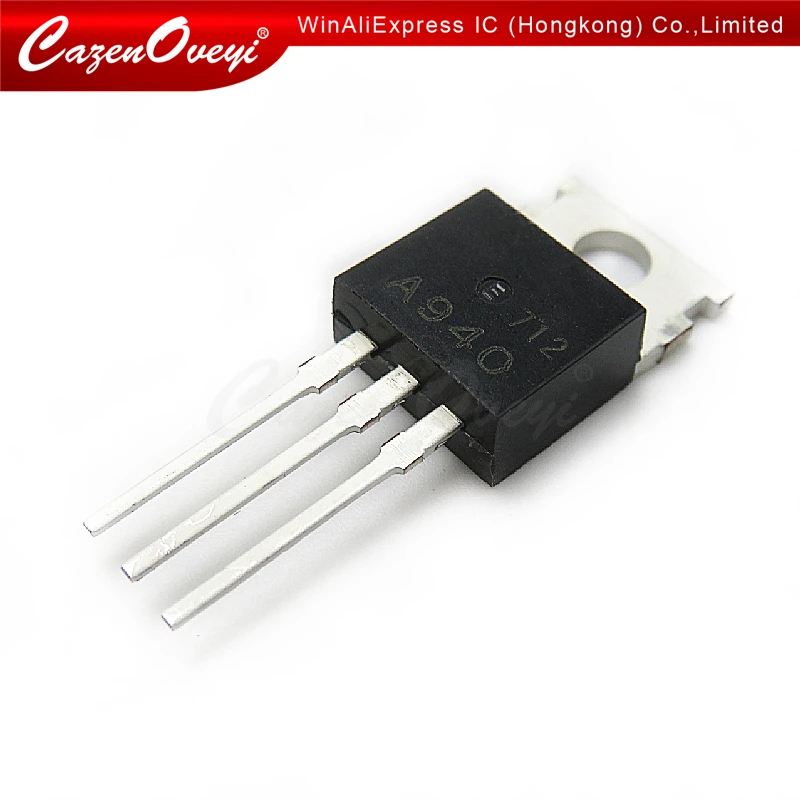 10 шт./лот = 5 пар (5 шт. 2SA940 + 2SC2073 ) A940 C2073 TO-220 В наличии | Электронные компоненты и