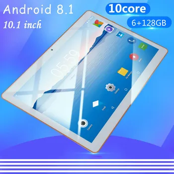

2020 New 4G LTE Phone Call 10.1 Inch Android 8.0 Tablet PC 8 GB RAM 128GB ROM 8000mAh Battery IPS Screen HD 1280x800 WiFi Tablet
