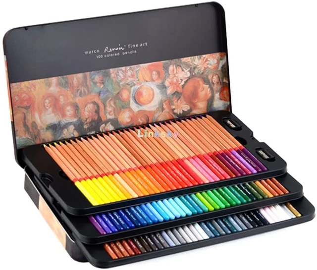 Artist Colored Pencils Set, 100 ct