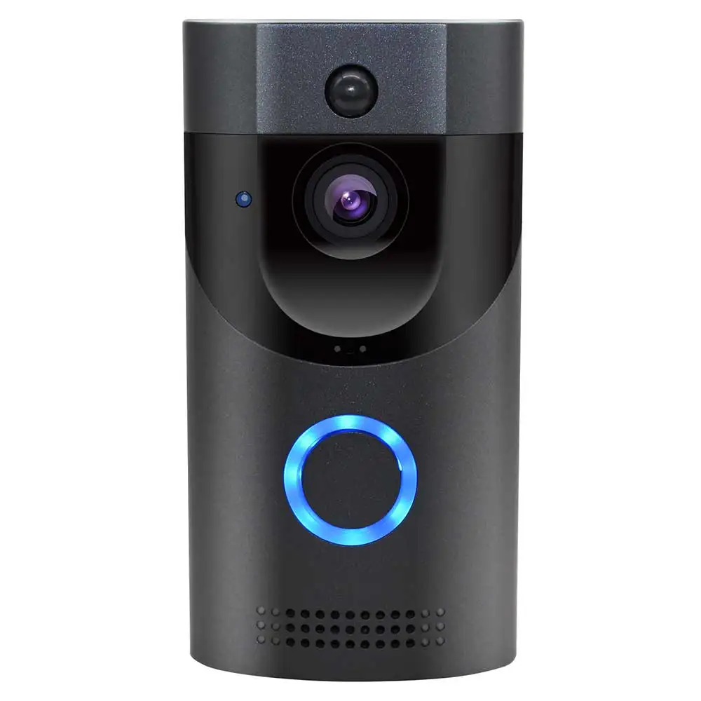 Anytek B30 система домашней сигнализации wifi сфотографированный/запись/многосемейный видео дверной звонок без экрана(выход через приложение) телефон один - Цвет: Gray