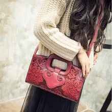 Сумки через плечо из искусственной кожи, роскошные дизайнерские сумки с тиснением, женские портативные диагональные сумки на одно плечо, посылка, национальная ветровая сумка