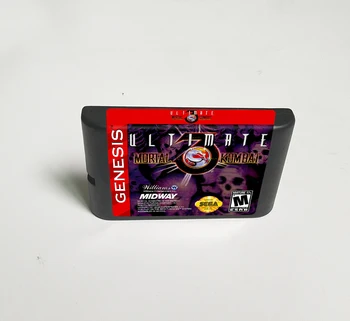 

Ultimate Mortal Kombat 3 - 16 Bit MD Game Card for Sega Megadrive Genesis Video Game Console Cartridge