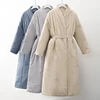 New Design 2022 Women Winter degree Thick Coat Warm Parka Oversized Maxi Long coat with belt Casual Outerwear ► Photo 1/3
