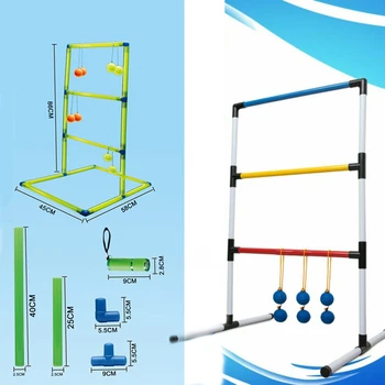 

Game Ladder Ball Indoor Toss Games For Adults and Kids Family Backyard