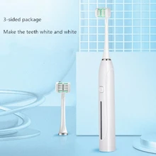 Хит! перезаряжаемая электрическая зубная щетка для взрослых и детей, ультразвуковая зубная щетка, детская u-образная зубная щетка