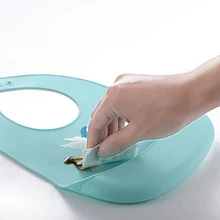 Нагрудники для новорожденных регулируемые детские Мультяшные нагрудники фартуки Водонепроницаемые силиконовые кормления детский слюнявчик повязка-полотенце