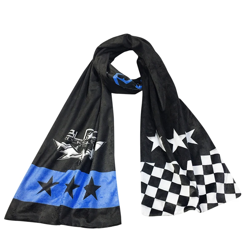 

Anime BLACK ROCK SHOOTER Cosplay Neckerchief Studen Unisex Scarf Couple Winter Warm Soft Muffler Christmas Gift