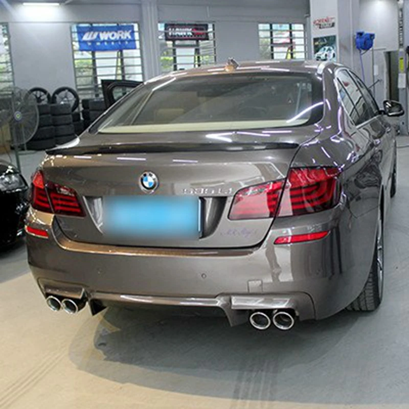 Стильный спойлер P для BMW F10 эффективный 2010 UP 5 серии седан УГЛЕРОДНЫЙ M5 крылья