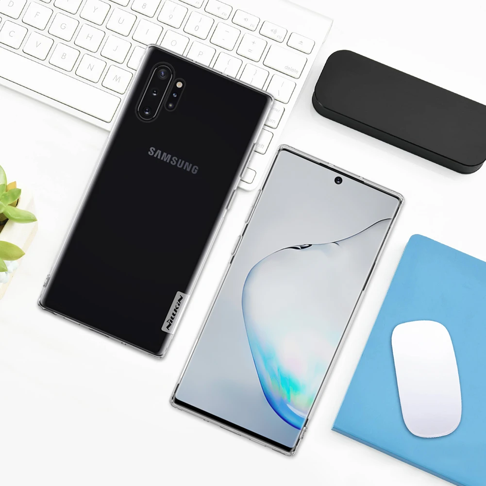 Для samsung Galaxy Note 10, 9, 8, S10, S9, S8 Plus, S10e чехол Nillkin, мягкий силиконовый прозрачный чехол из ТПУ для samsung Note10, Nilkin